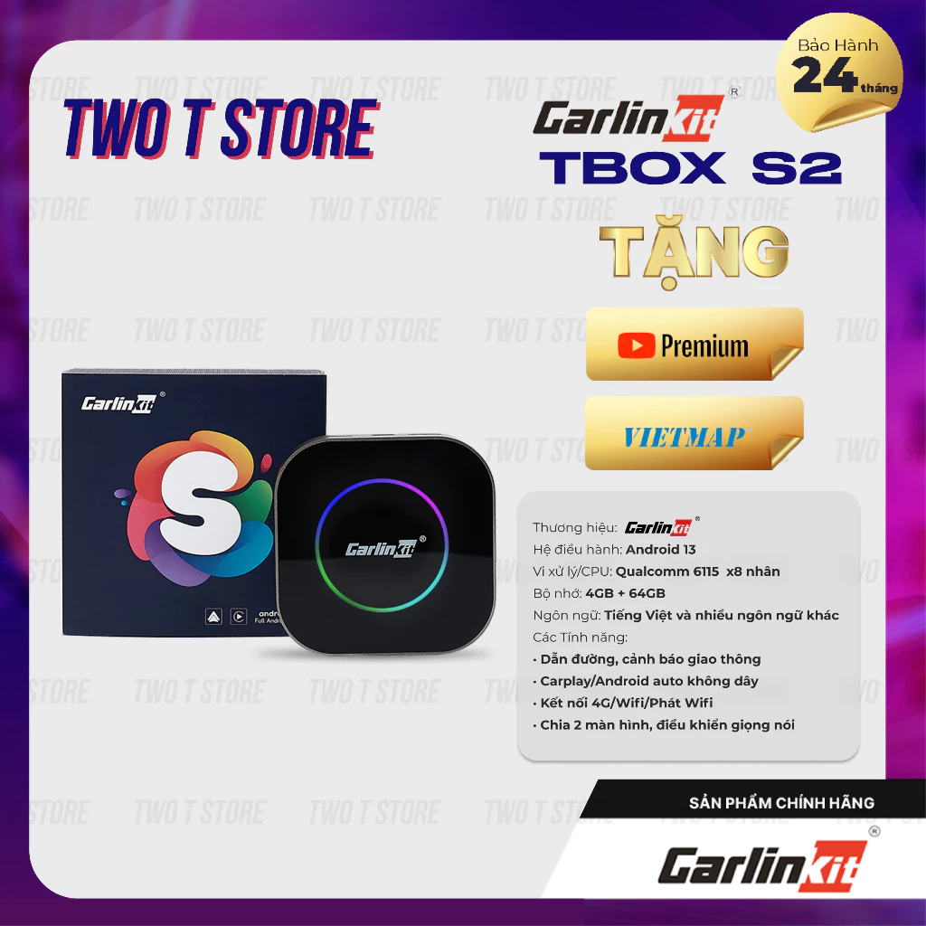 Android Box Oto Carlinkit Tbox S2