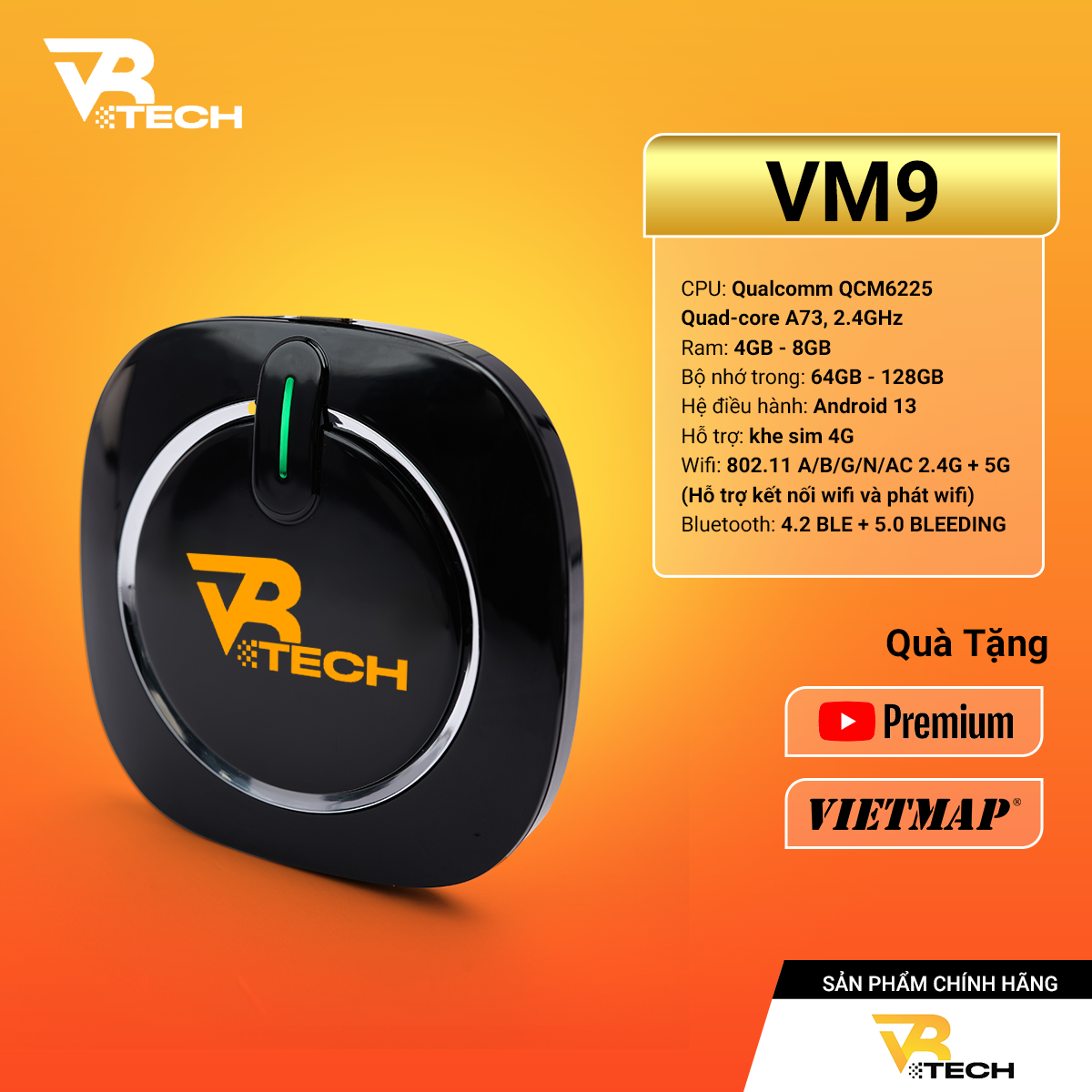 Android Box Vrtech VM9