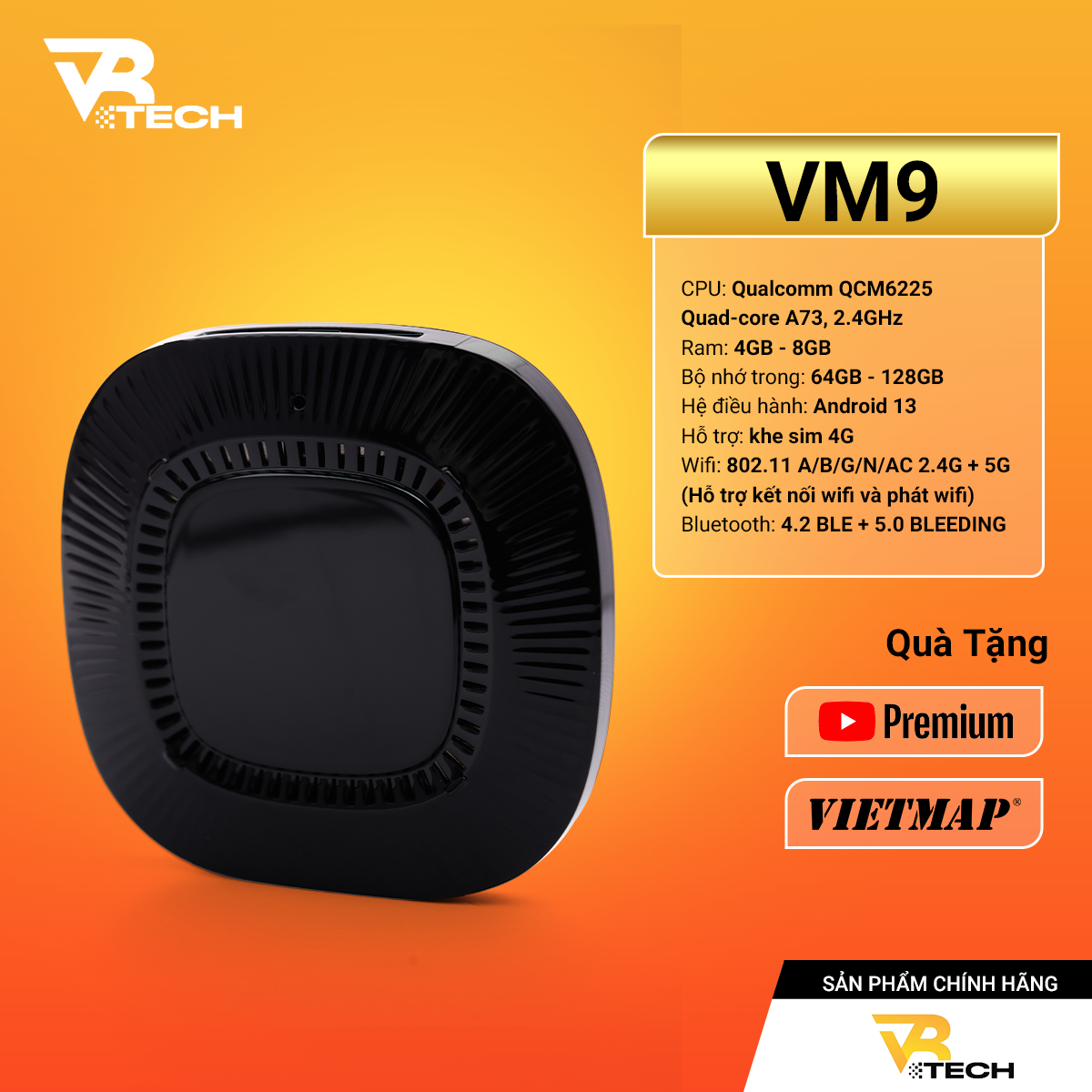 Android Box Vrtech VM9