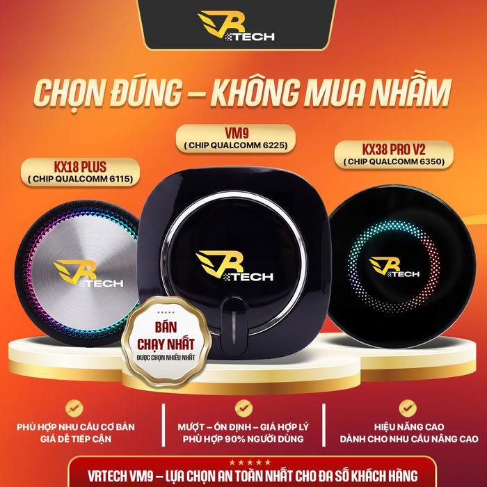 VinFast VF3 có dùng được Android Box không? Hướng dẫn kiểm tra trước khi mua 5 So sánh Android Box VRTECH KX18 VM9 và KX38 cho VinFast VF3
